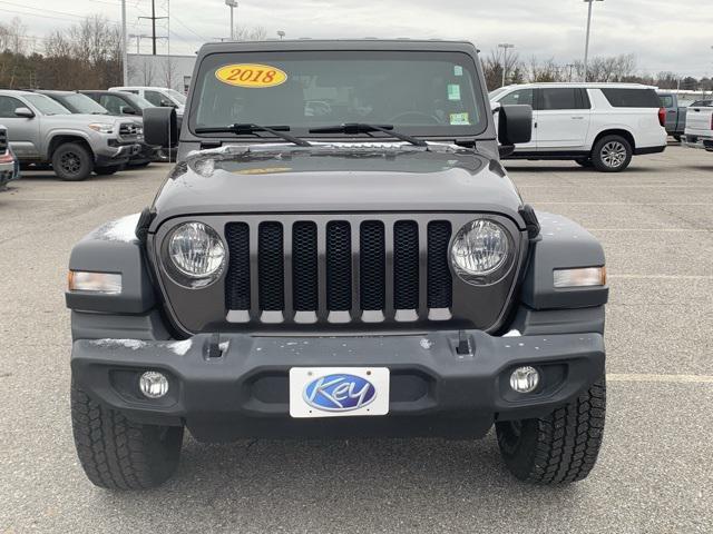 used 2018 Jeep Wrangler Unlimited car, priced at $23,999