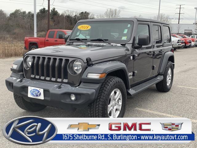 used 2018 Jeep Wrangler Unlimited car, priced at $23,999