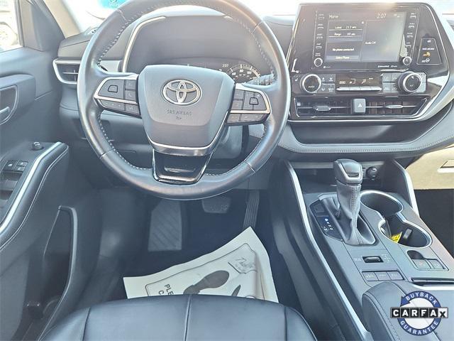used 2021 Toyota Highlander car, priced at $29,999