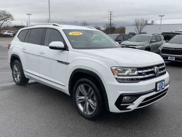 used 2018 Volkswagen Atlas car, priced at $18,499