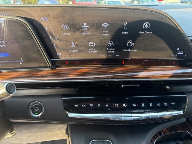 used 2023 Cadillac Escalade car, priced at $65,999