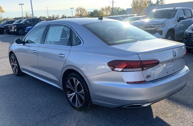 used 2021 Volkswagen Passat car, priced at $17,999