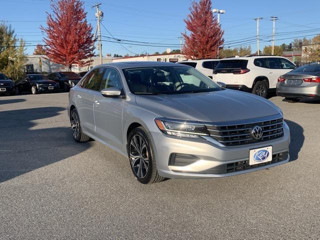 used 2021 Volkswagen Passat car, priced at $17,999