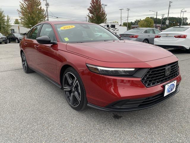 used 2023 Honda Accord Hybrid car, priced at $26,999