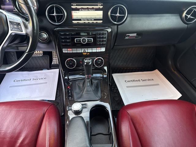 used 2015 Mercedes-Benz SLK-Class car, priced at $20,999