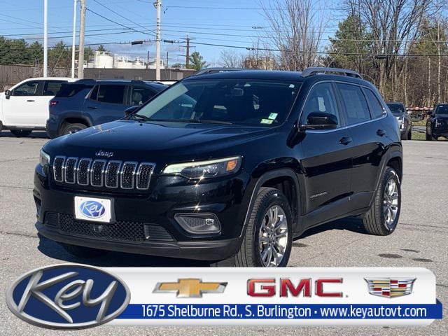 used 2021 Jeep Cherokee car, priced at $25,973