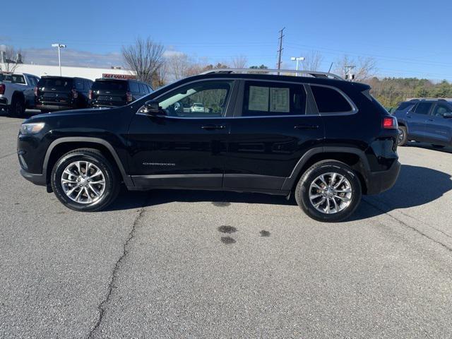 used 2021 Jeep Cherokee car, priced at $25,973