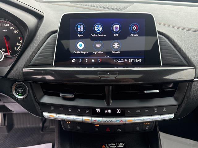 used 2023 Cadillac CT4-V car, priced at $37,499