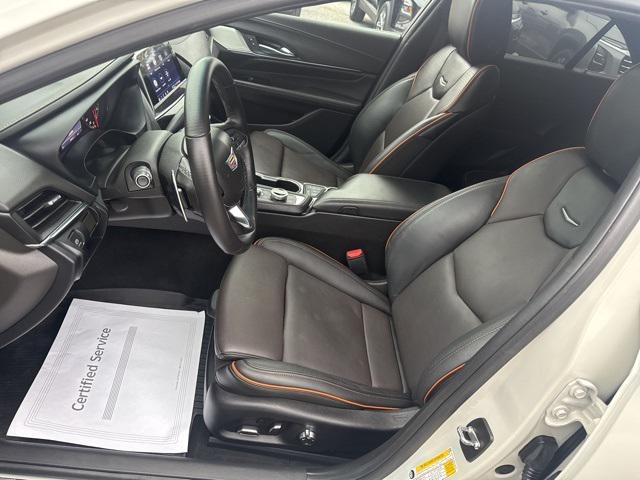 used 2023 Cadillac CT4-V car, priced at $37,499