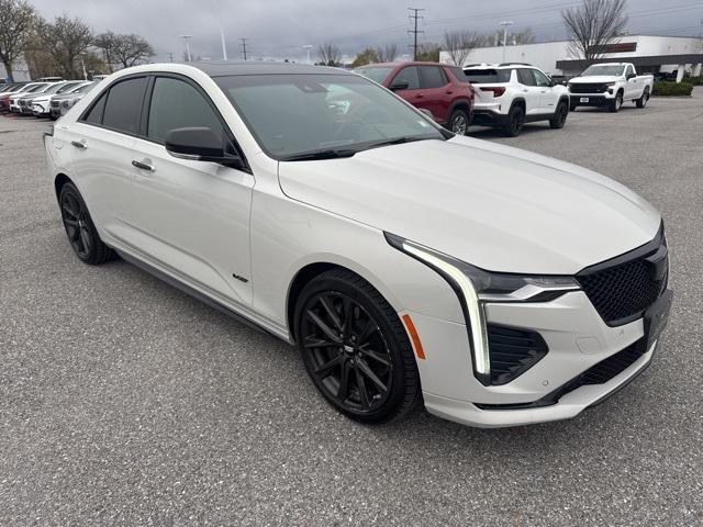 used 2023 Cadillac CT4-V car, priced at $37,499