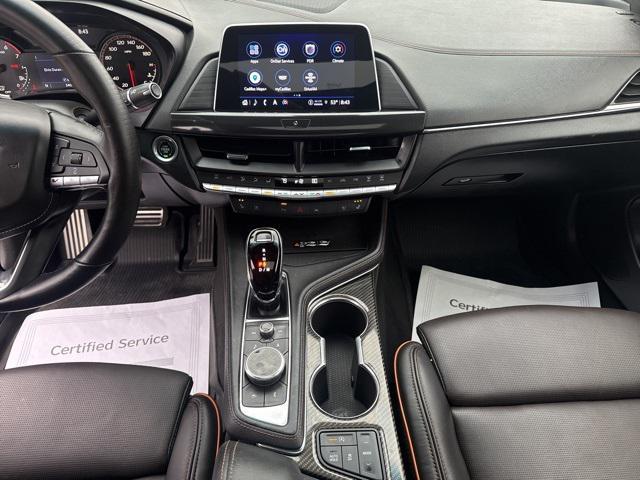 used 2023 Cadillac CT4-V car, priced at $37,499