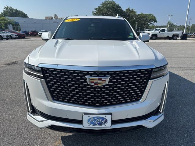 used 2021 Cadillac Escalade car, priced at $48,999