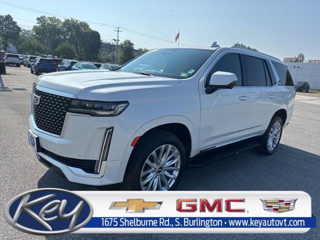 used 2021 Cadillac Escalade car, priced at $48,999