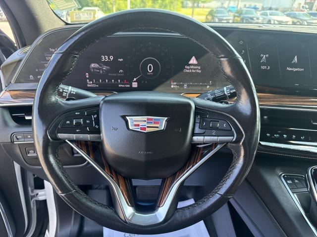 used 2021 Cadillac Escalade car, priced at $48,999