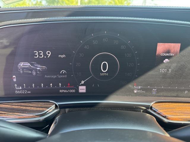 used 2021 Cadillac Escalade car, priced at $48,999
