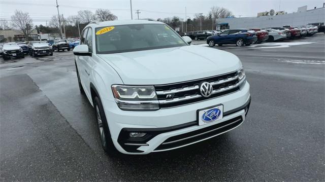 used 2018 Volkswagen Atlas car, priced at $19,999