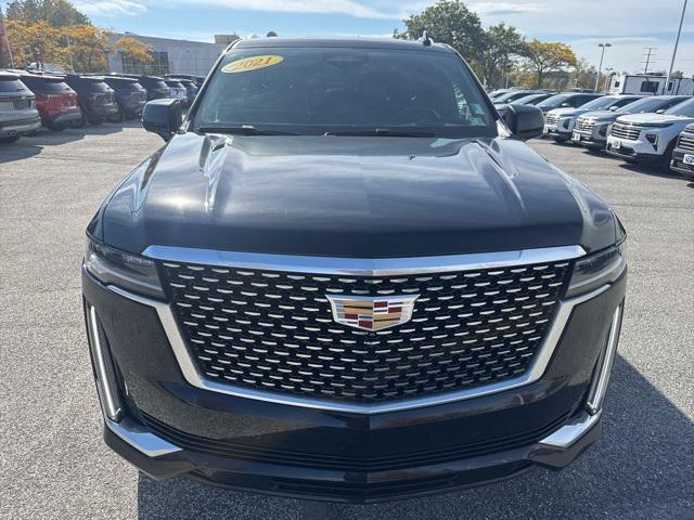 used 2021 Cadillac Escalade ESV car, priced at $52,999