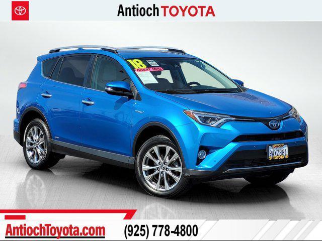 used 2018 Toyota RAV4 Hybrid car, priced at $25,899