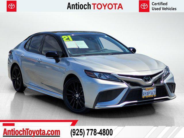 used 2021 Toyota Camry car, priced at $34,888