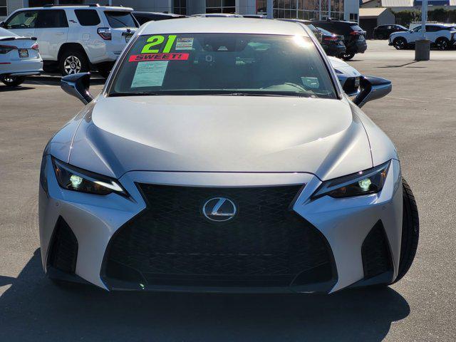 used 2021 Lexus IS 350 car, priced at $43,988