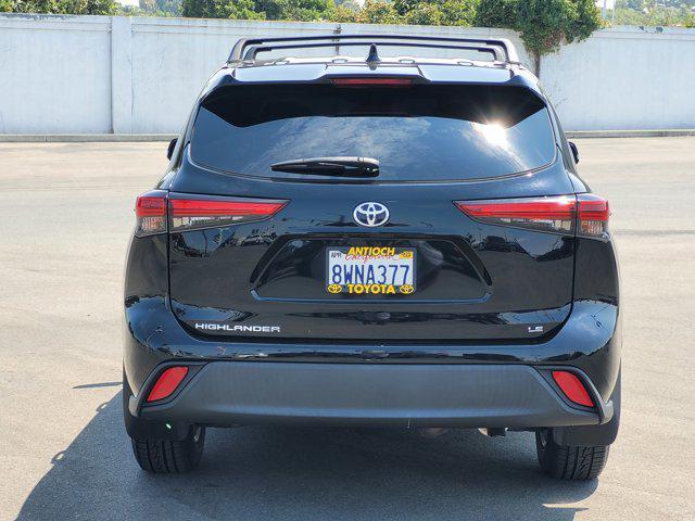 used 2021 Toyota Highlander car, priced at $35,999