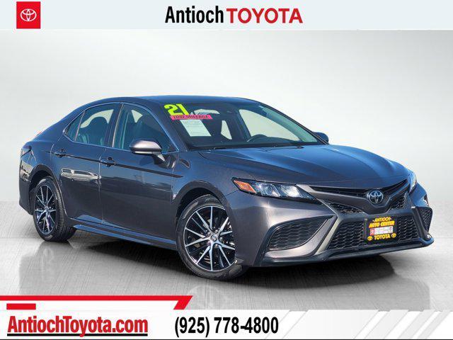 used 2021 Toyota Camry car, priced at $26,998