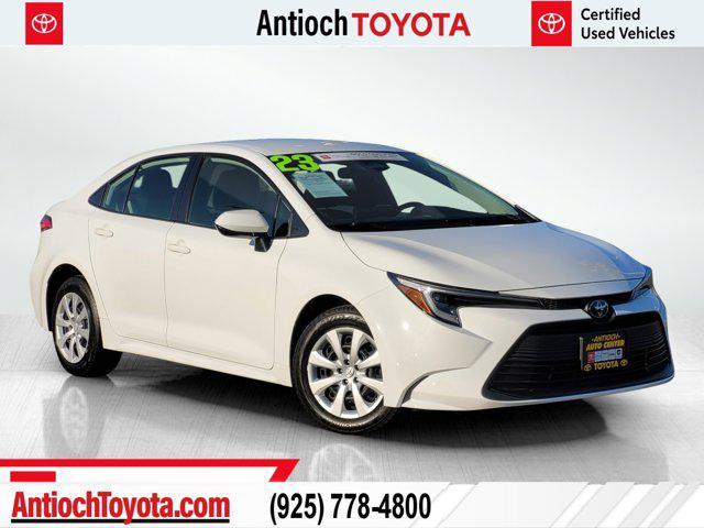 used 2023 Toyota Corolla Hybrid car, priced at $29,788