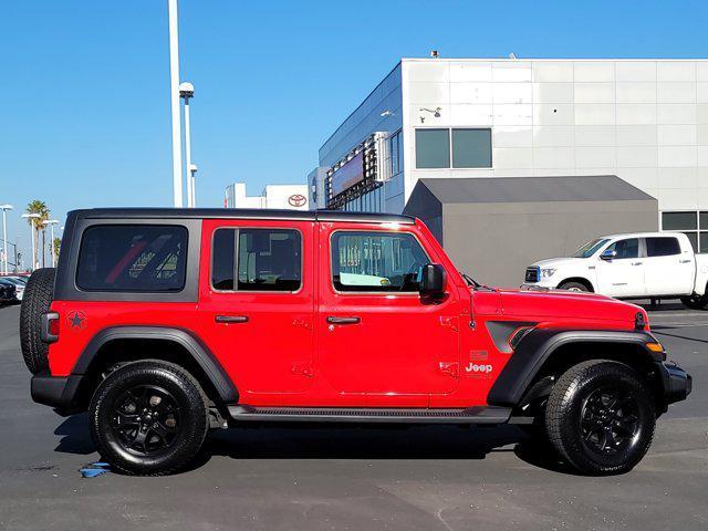 used 2020 Jeep Wrangler Unlimited car, priced at $33,998