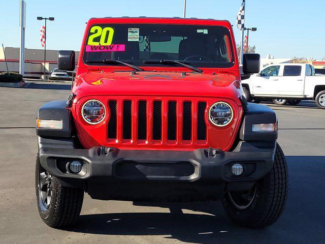 used 2020 Jeep Wrangler Unlimited car, priced at $33,998