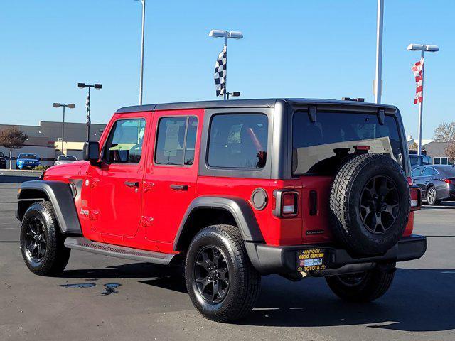 used 2020 Jeep Wrangler Unlimited car, priced at $33,998