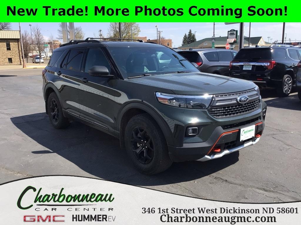 used 2021 Ford Explorer car, priced at $37,000