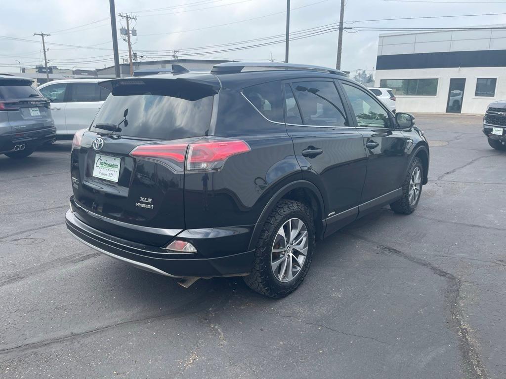 used 2018 Toyota RAV4 Hybrid car, priced at $18,000