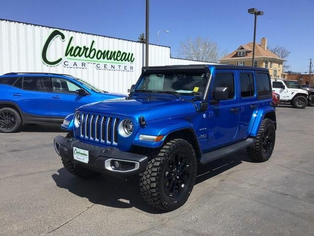 used 2021 Jeep Wrangler Unlimited 4xe car, priced at $38,999