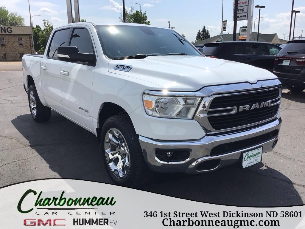 used 2021 Ram 1500 car, priced at $34,000