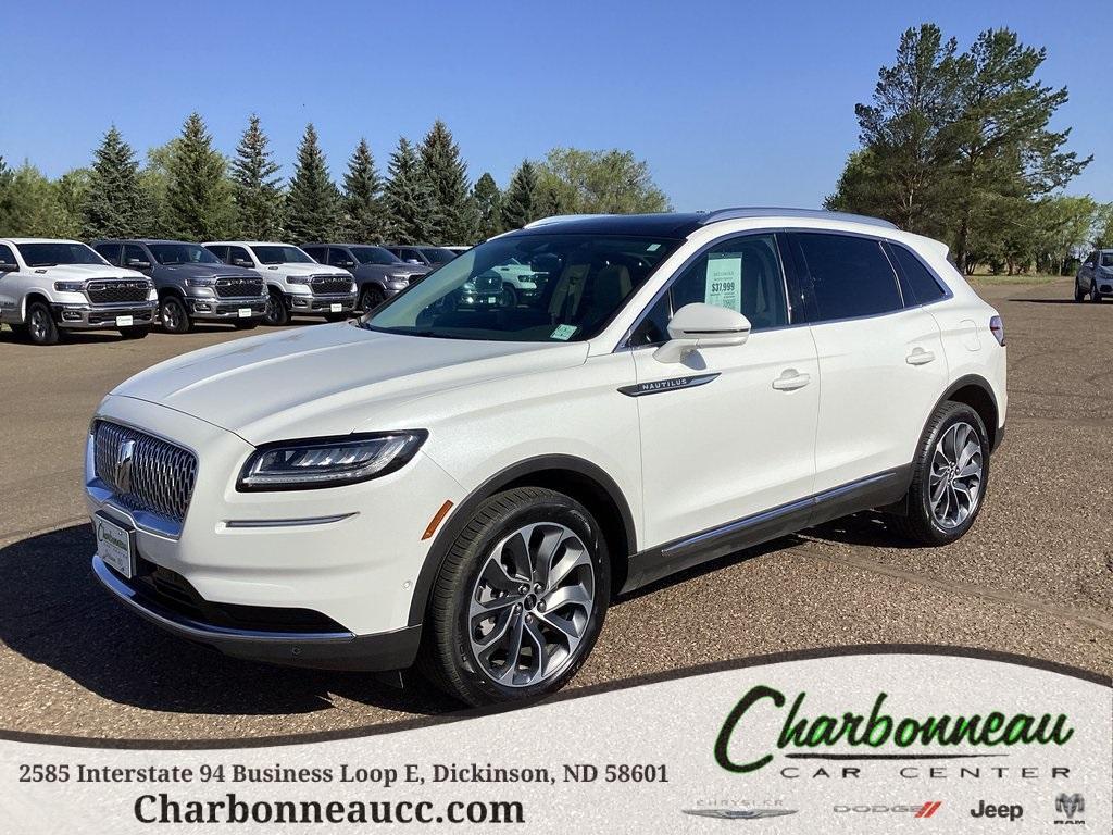 used 2022 Lincoln Nautilus car, priced at $37,999