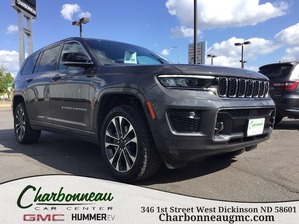 used 2022 Jeep Grand Cherokee L car, priced at $35,000