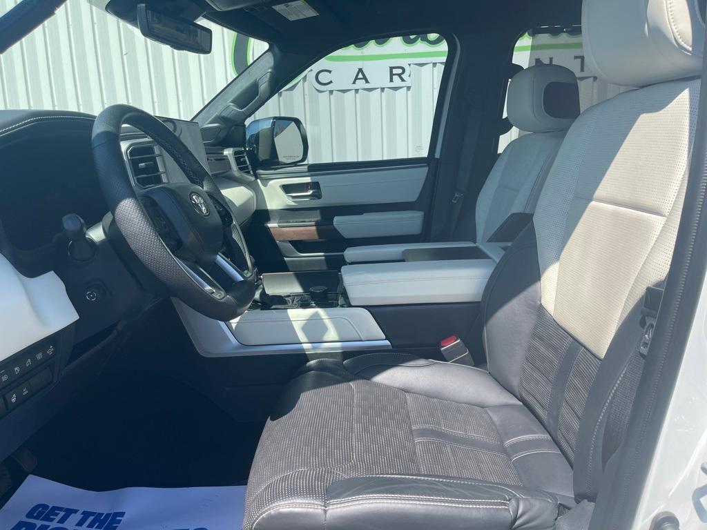 used 2023 Toyota Tundra Hybrid car, priced at $55,000