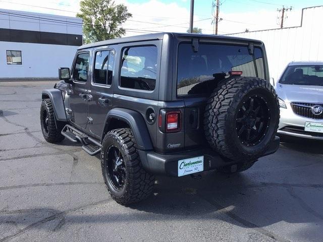 used 2021 Jeep Wrangler Unlimited car, priced at $29,999