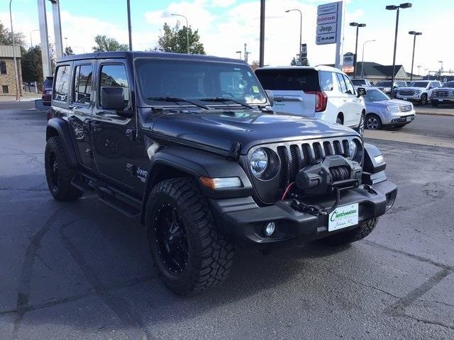 used 2021 Jeep Wrangler Unlimited car, priced at $26,695