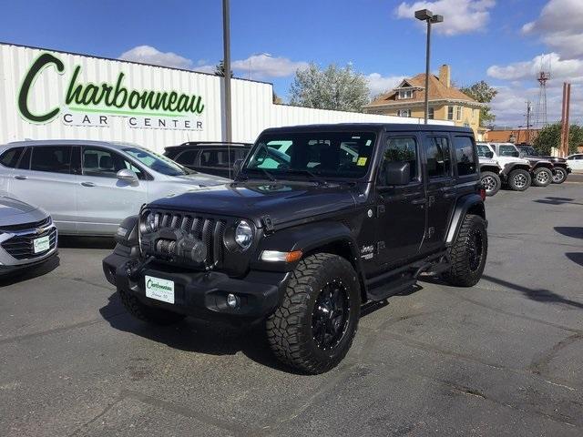 used 2021 Jeep Wrangler Unlimited car, priced at $26,695