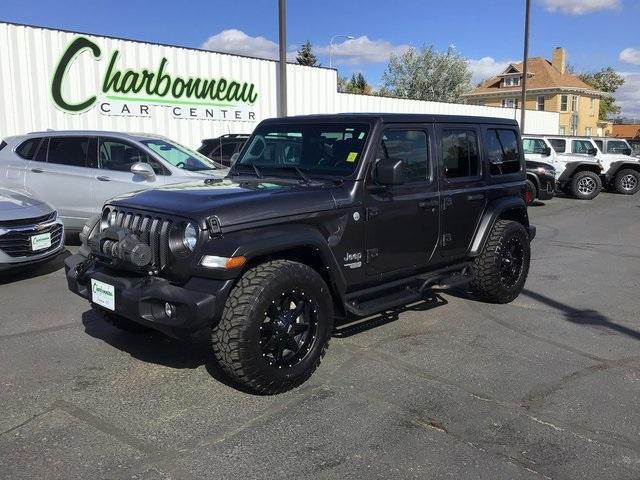 used 2021 Jeep Wrangler Unlimited car, priced at $26,695