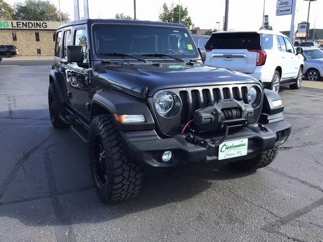 used 2021 Jeep Wrangler Unlimited car, priced at $29,999