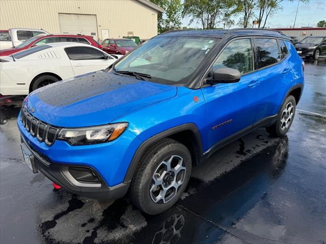 used 2022 Jeep Compass car, priced at $27,499