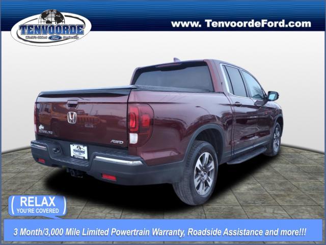 used 2017 Honda Ridgeline car, priced at $21,875