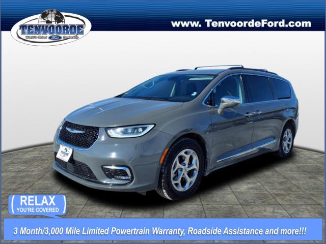 used 2022 Chrysler Pacifica car, priced at $21,999