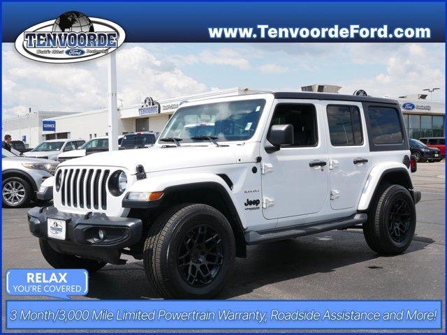 used 2018 Jeep Wrangler Unlimited car, priced at $22,999