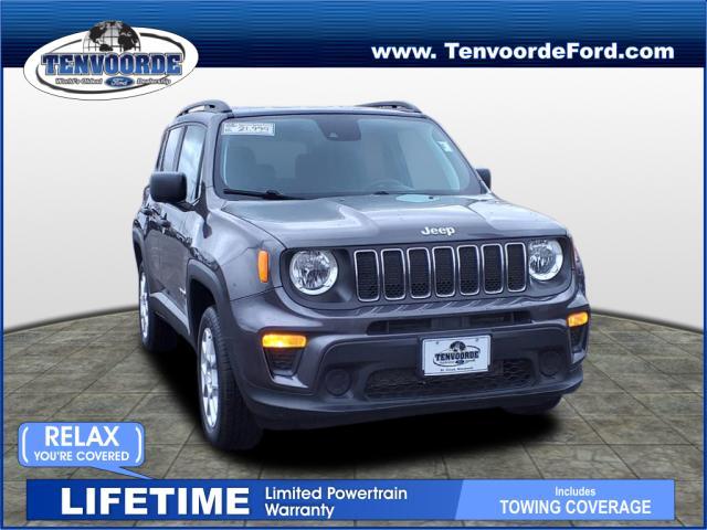 used 2021 Jeep Renegade car, priced at $18,999
