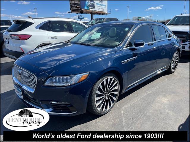 used 2017 Lincoln Continental car, priced at $27,999