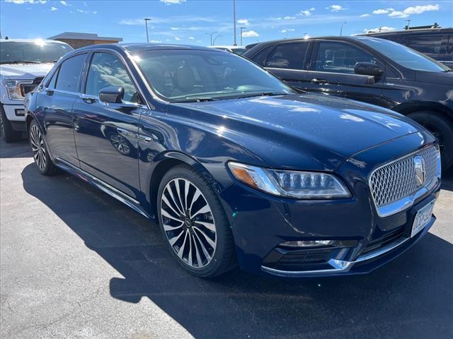 used 2017 Lincoln Continental car, priced at $28,499