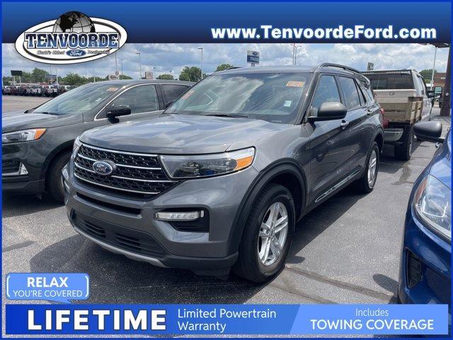 used 2023 Ford Explorer car, priced at $34,999
